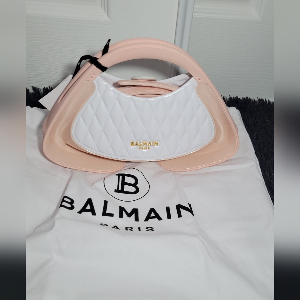 Balmain Small Jolie Quilted Bag